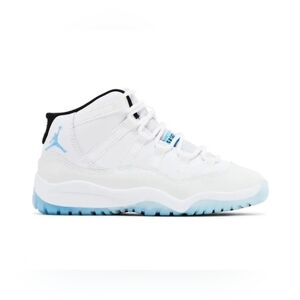 Jordan 11 Retro PS Kids' White and Light Blue Sneakers